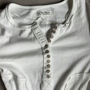 Free people white top